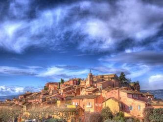 Le village d'ocre: Roussillon!